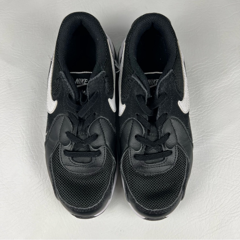 534 Nike Air Max preschool Excess II black and White Sneakers kids 1.5